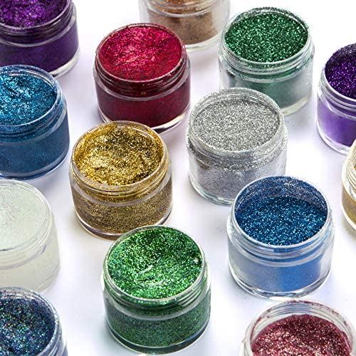 Snazaroo Glitter Dust Pots - All Colours Available - 12ml