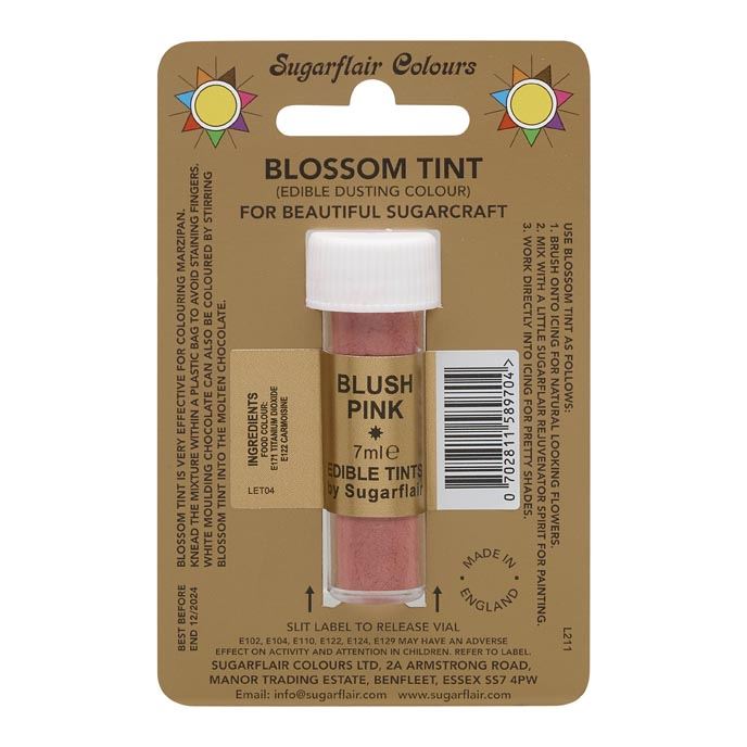 Sugarflair BLOSSOM TINT Edible Food Colour Powder - 7ml