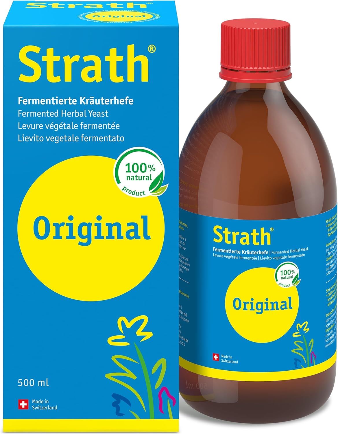 Bio-Strath Elixir Original Liquid Herbal Tonic - 500ml