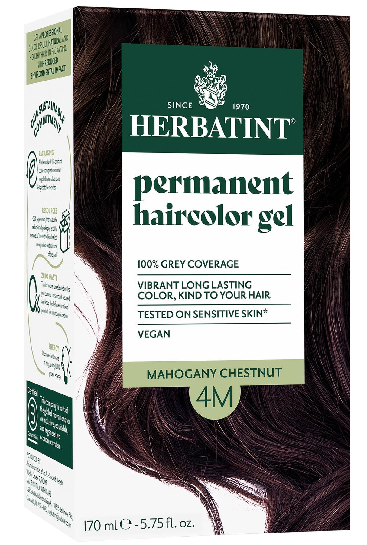 Herbatint Permanent Haircolour Gel 150ml - All Shades