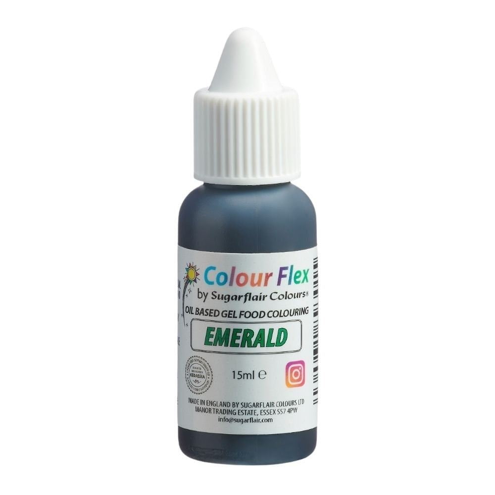 Sugarflair Colour Flex Oil Based Food Colouring Gel 15ml - All  Colour