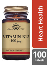 Solgar Vitamin B12 100 µg - 100 Tablets