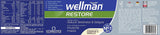 Vitabiotics Wellman Restore Cookies & Vanilla - 600g