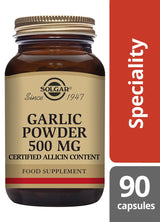 Solgar Garlic Powder 500 mg - 90 Vegicaps