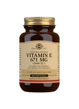 Solgar Natural Source Vitamin E 671 mg (1000 IU) - 50 Softgels