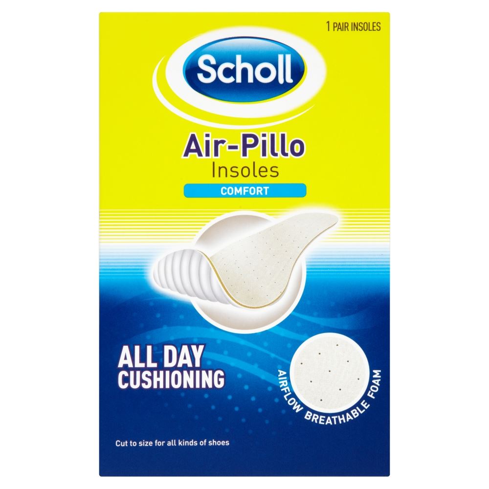 Scholl Footcare - Air-Pillo Comfort Unisex Cut To Size Non Wrinkle Non Slip