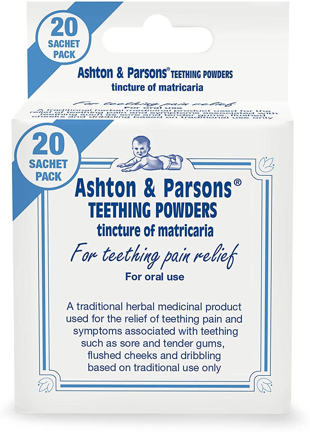 ‎Ashton & Parsons Teething Powders and Gels - All Sizes