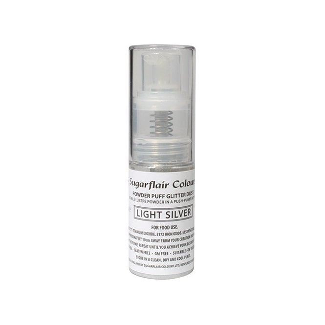 Sugarflair Powder Puff Glitter Dust Spray - 10g All Shades