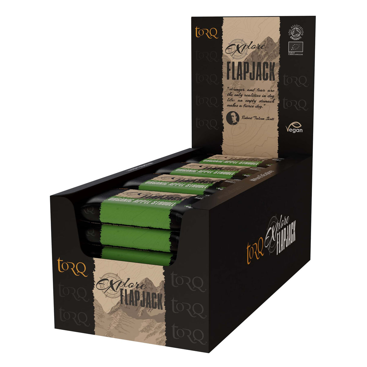 Torq Explore Flapjack - All Flavours - 65g - Pack of 20