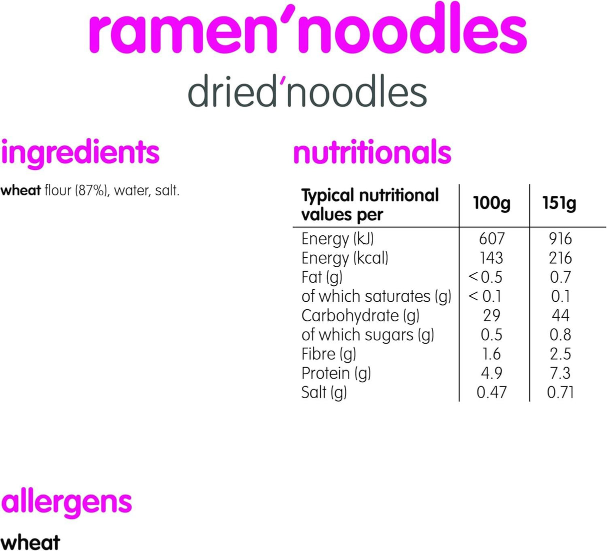 Itsu Ramen Noodles Multipack 250g - Pack of 10