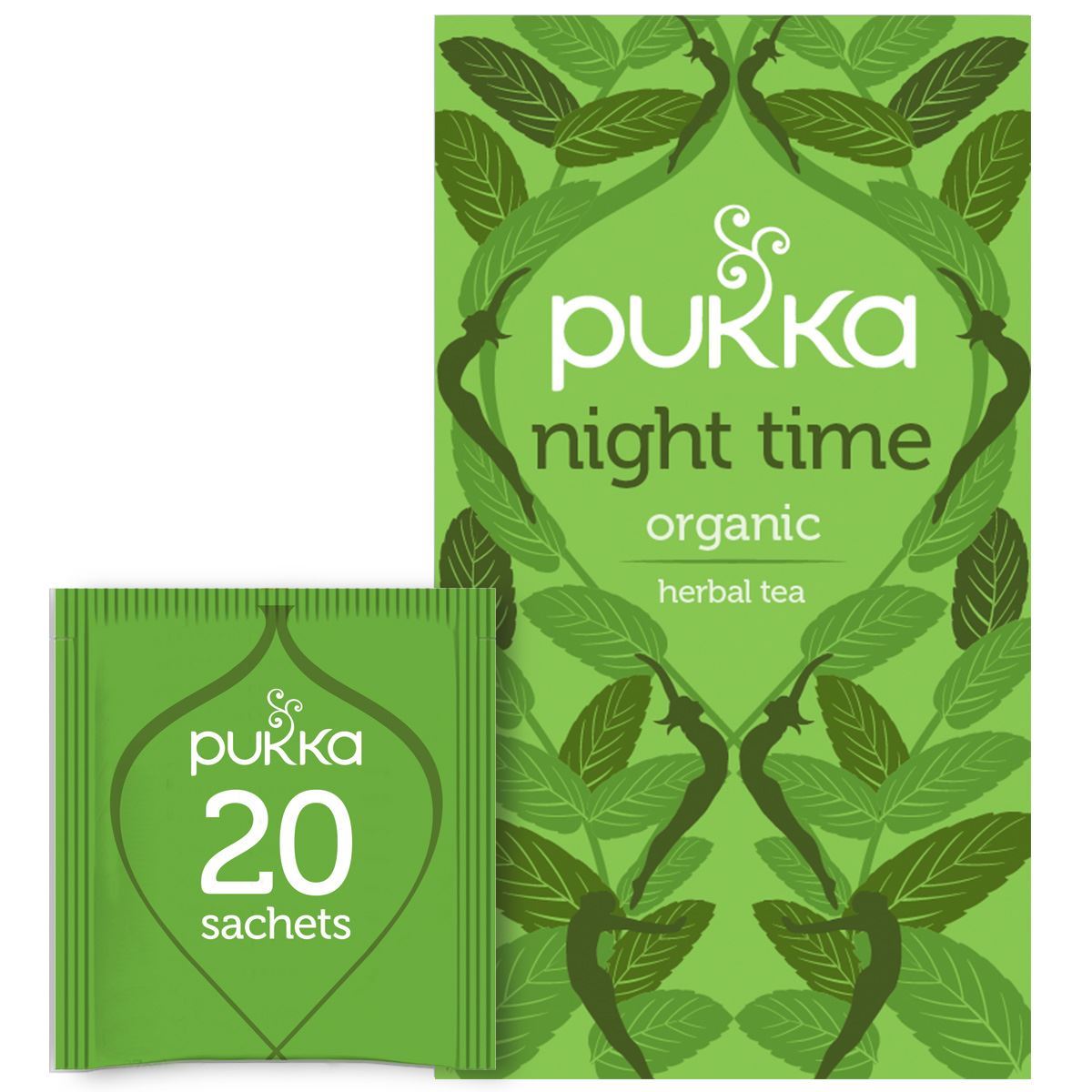 Pukka Herbal Organic Teas - Three Mint - Pack of 4