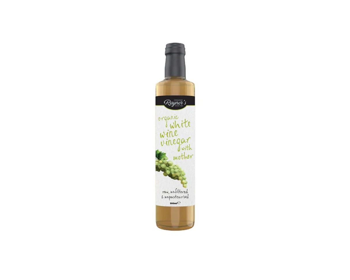 Rayner's Organic White Wine Vinegar With Mother - 500ml