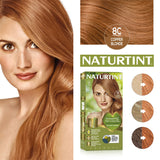 Naturtint Permanent Hair Colour, Plant Enriched Radiant Colour, Ammonia Free, Vegan-Friendly Formula, Long Lasting Grey Coverage - All Shades