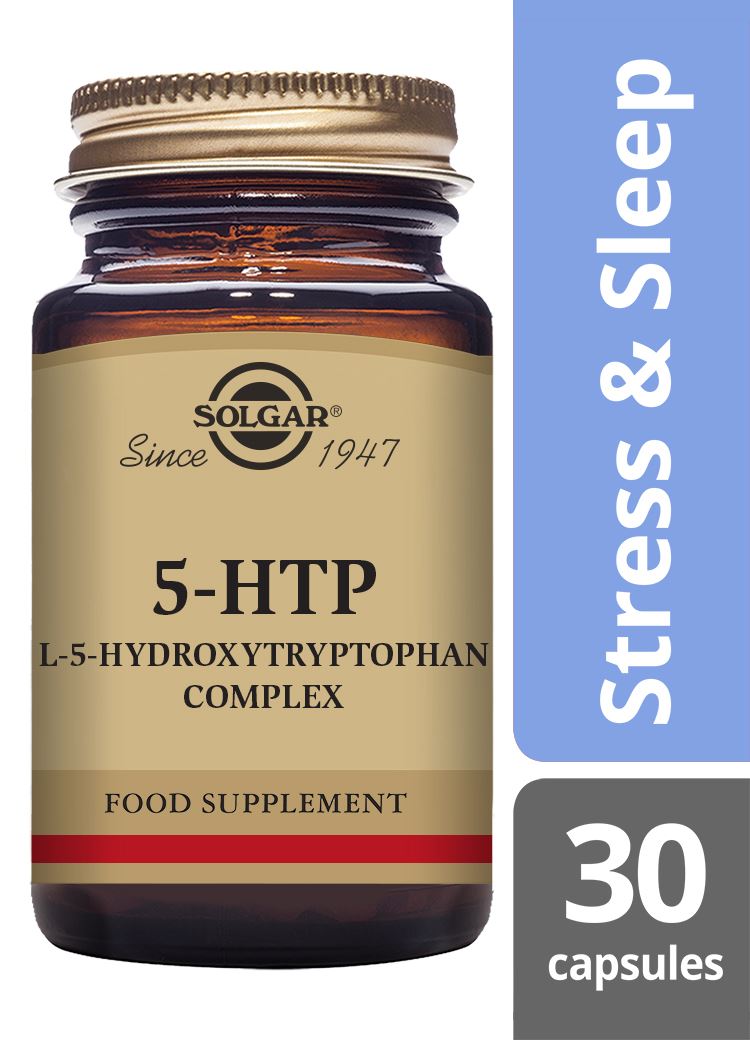 Solgar 5-HTP L-5-Hydroxytryptophan Complex - 30 Vegicaps