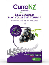 CurraNZ Natural New Zealand Blackcurrant Extract 15 Capsules