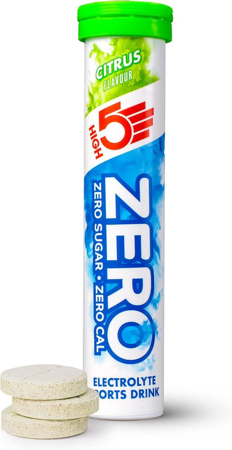 High 5 Zero Electrolyte Sports Hydration Drink - 20 Tablets- All Flavours - Pack of 8