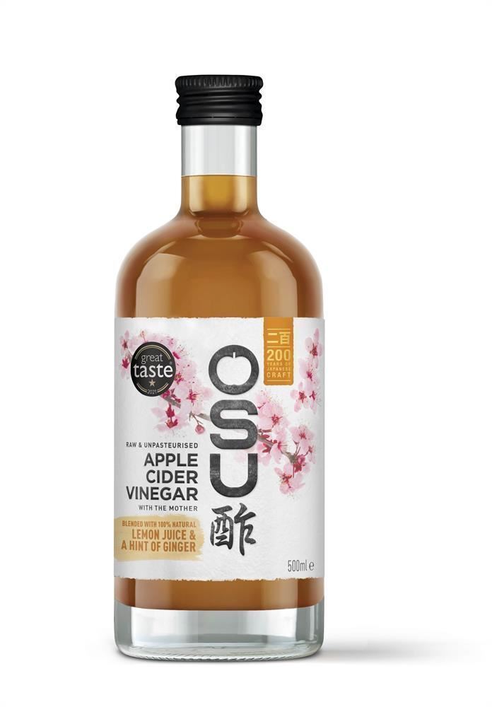 Osu Apple Cider Vinegar With Lemon & Ginger - 500ml