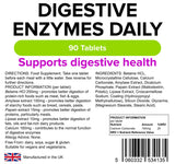 Lindens Digestive Enzymes Daily - 90 Tablets