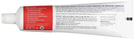 Jason Natural Cosmetics Powersmile Antiplaque & Whitening Toothpaste - 170g