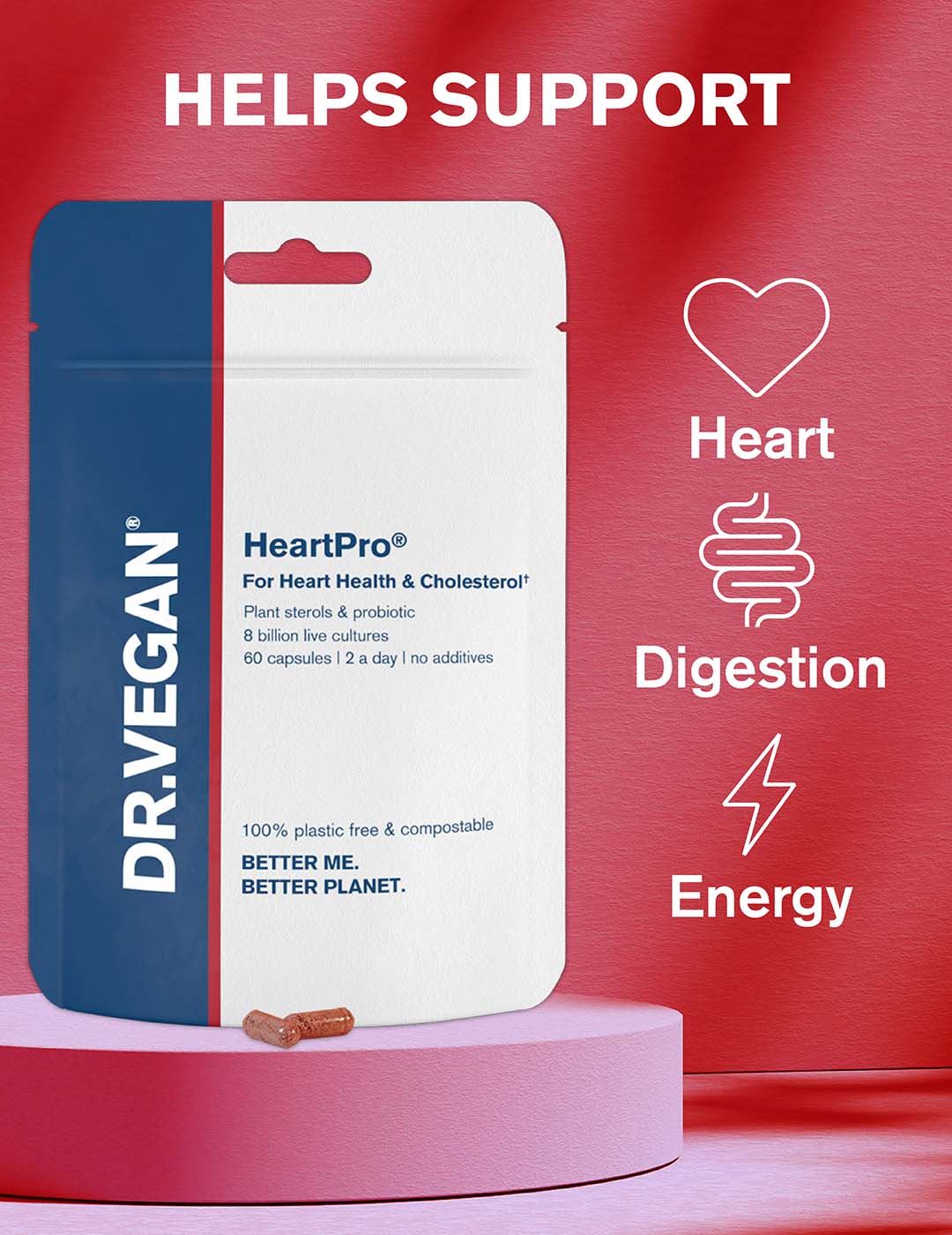 Dr. Vegan HeartPro - 60 Capsules