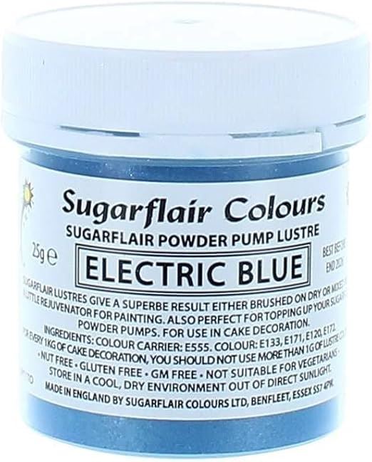 Sugarflair Powder Pump Lustre Refill 25g - All Colours