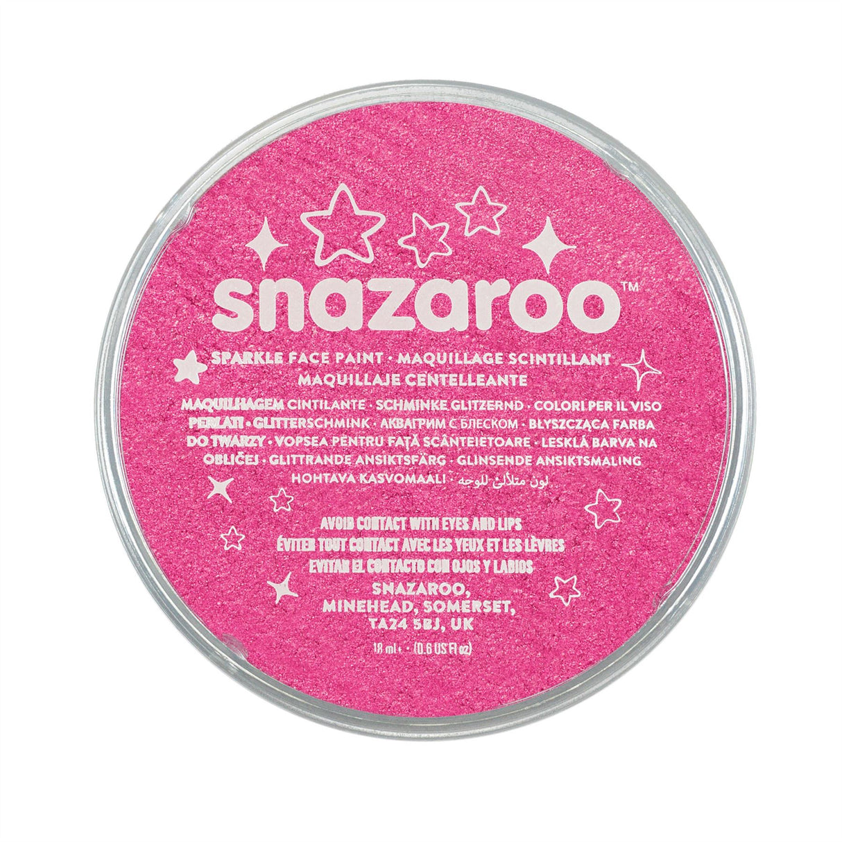 Snazaroo Face Paint & Body Make Up, Classic, Metallic & Sparkle Colours Fancy Dress 18ml