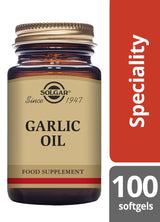 Solgar Garlic Oil - 100 Softgels