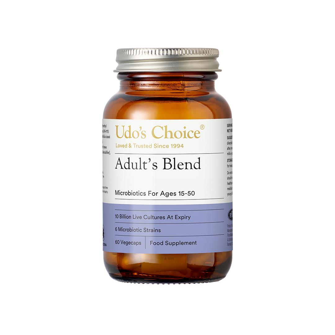 Udos Choice Adult's Blend Microbiotics - 60 Vegecaps