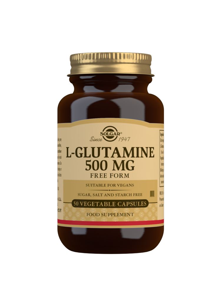 Solgar L-Glutamine 500 mg - 50 Vegicaps