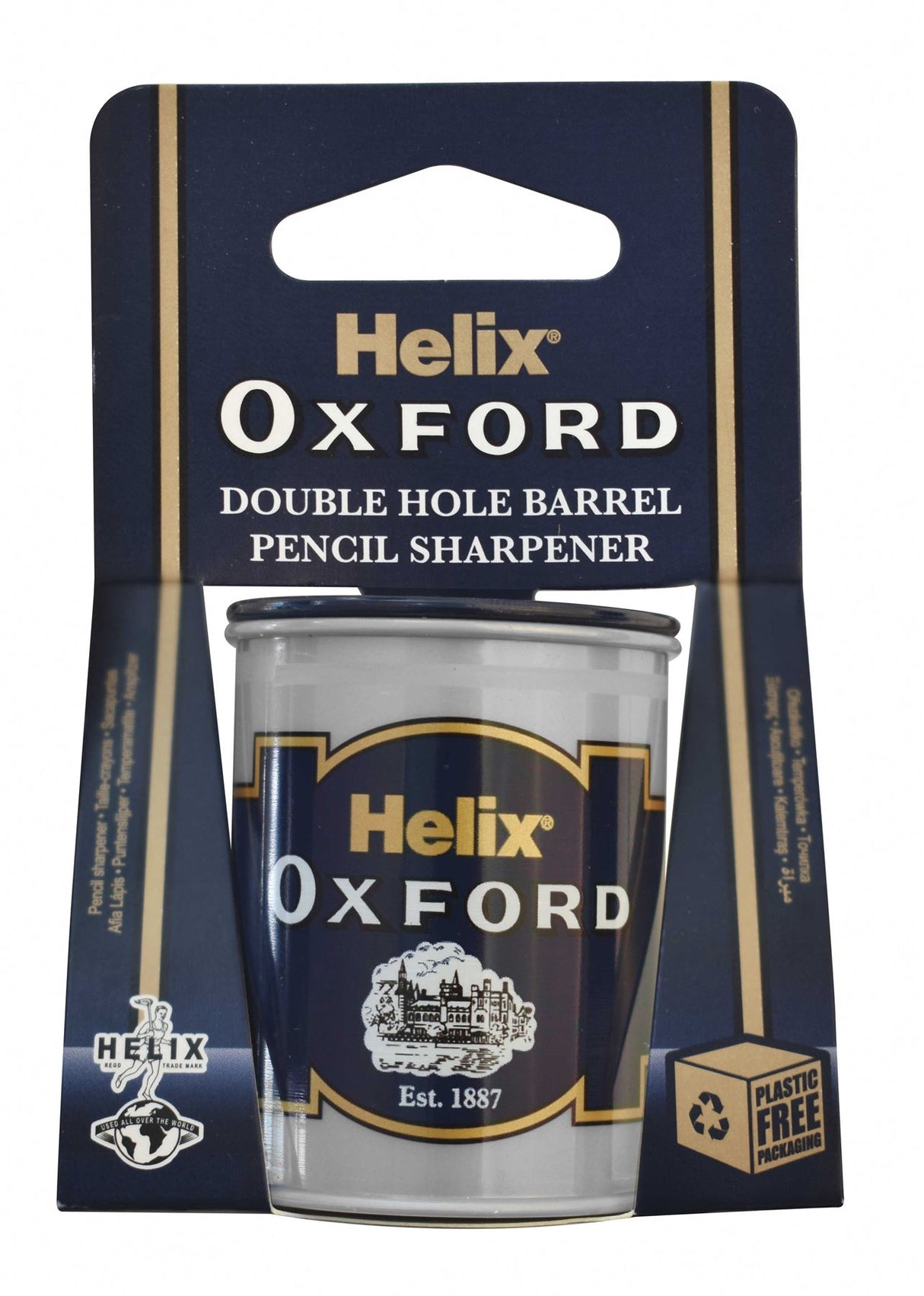 Helix Oxford Two Hole Barrel Sharpener