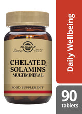 Solgar Chelated Solamins Multimineral - 90 Tablets