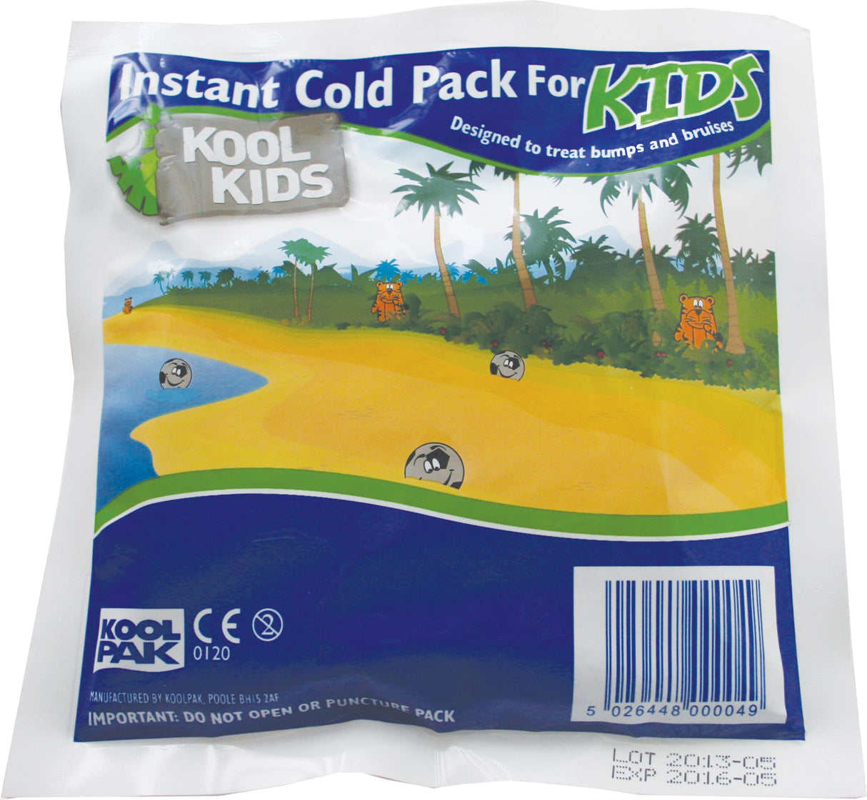 Koolpak Instant Ice Pack Cold Compress | S M L | Optional Sleeves | 1 - 80 Packs