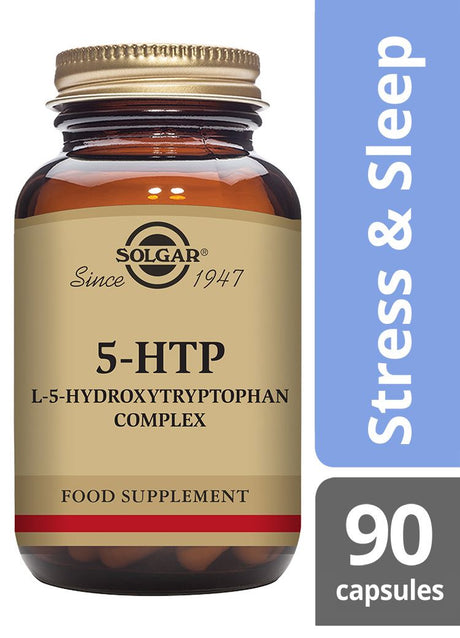 Solgar 5-HTP L-5-Hydroxytryptophan Complex - 90 Vegicaps