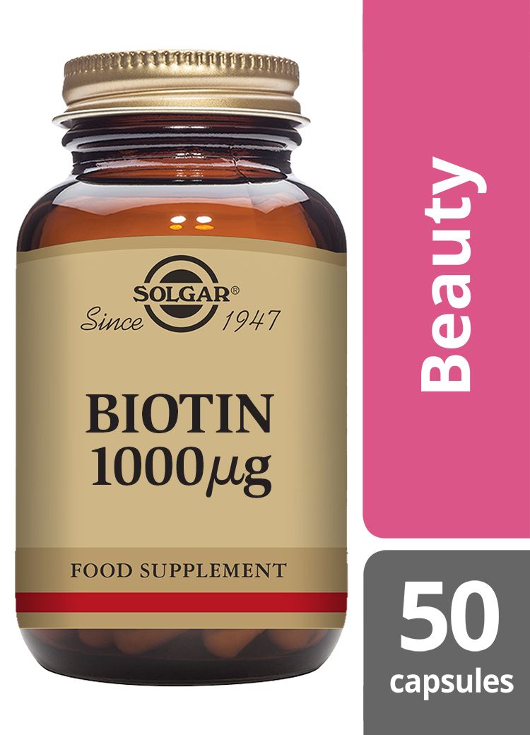 Solgar Biotin 1000 µg - 50 Vegicaps