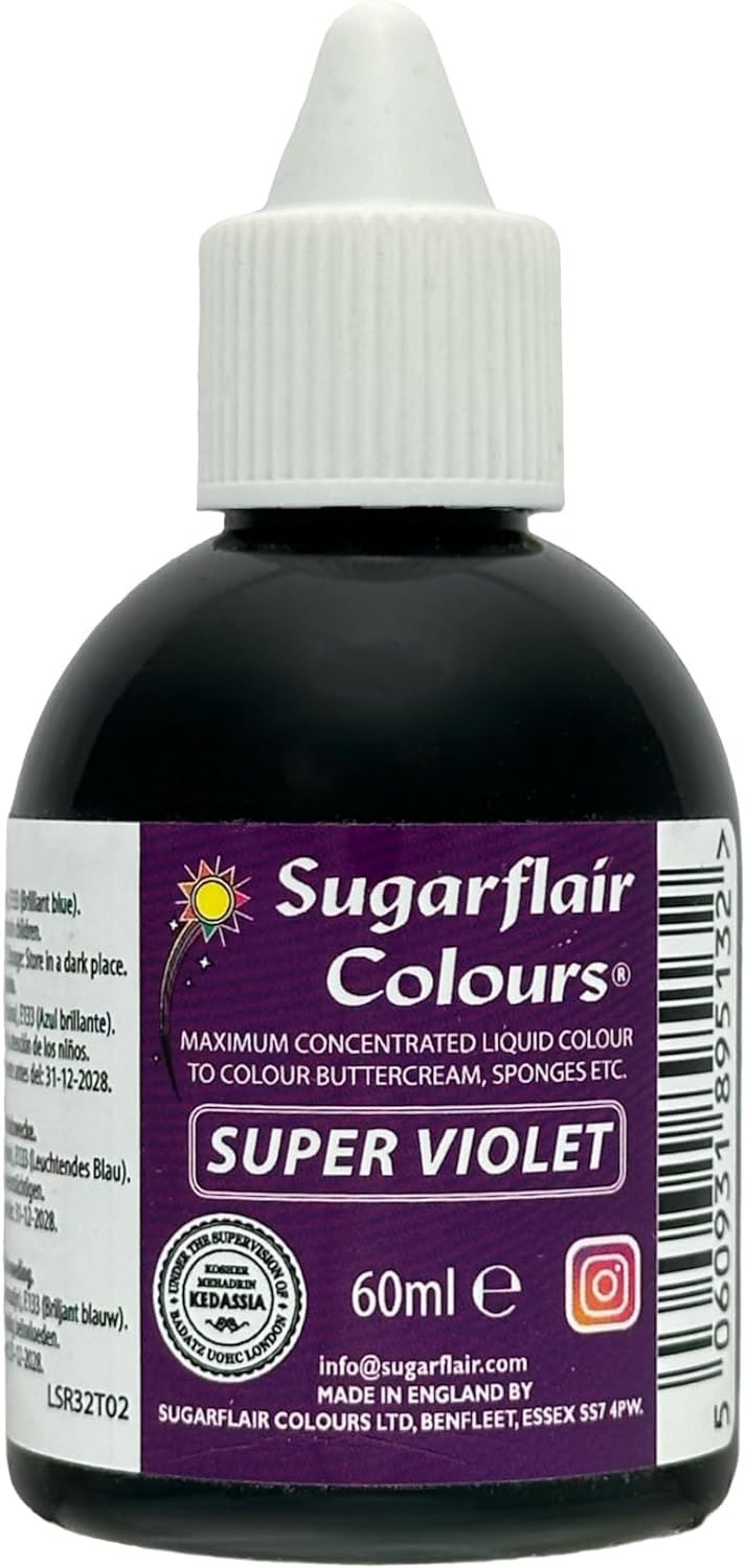 Sugarflair Maximum Concentrated Liquid Colouring 60ml - All Colours