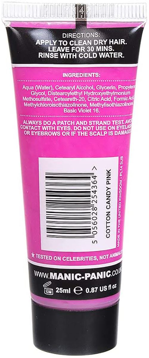 Manic Panic High Voltage Classic Semi Permanent Vegan Hair Dye Colour - 118ml/4 oz