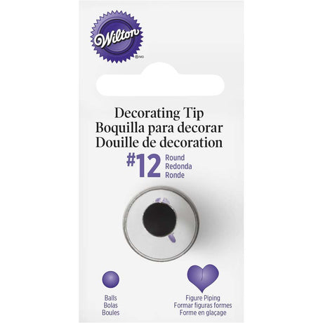 Wilton Round Cake Decorating Nozzle Icing Tips