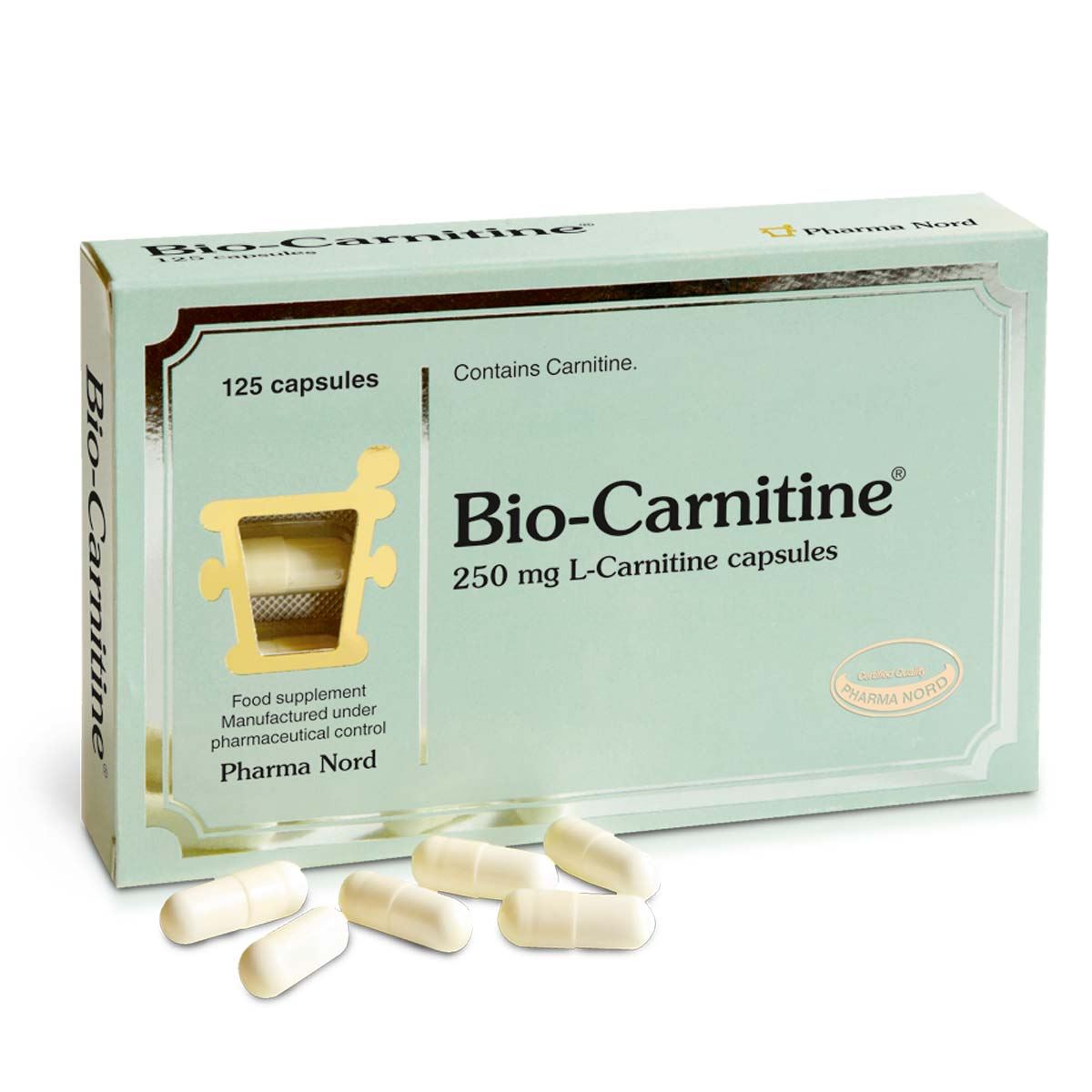 Pharma Nord Bio-Carnitine 250mg - 125 Capsules