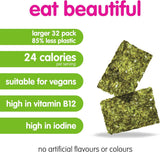 Itsu Crispy Wasabi Flavour Seaweed Thins Snack 5g - Pack of 32