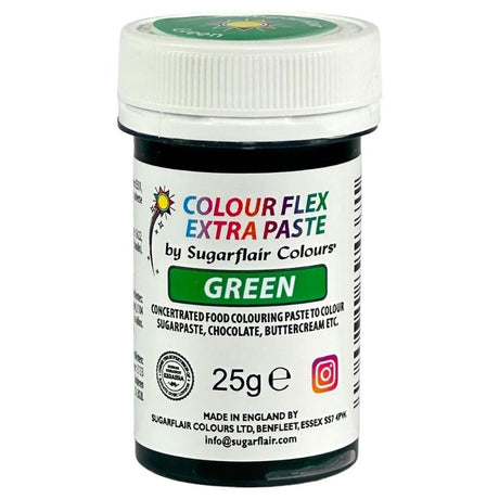 Sugarflair Colour Flex Extra Food Colour Paste 25g - All Colours