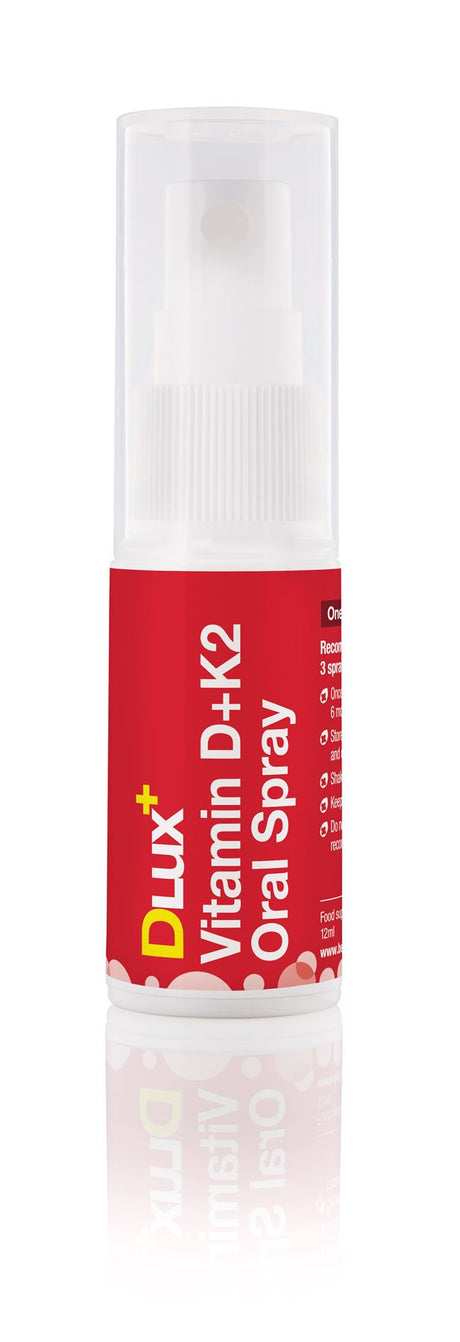 BetterYou DLux+ Vitamin D+K2 Daily Oral Spray - 12ml