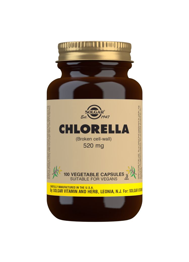 Solgar Chlorella 520 mg - 100 Vegicaps