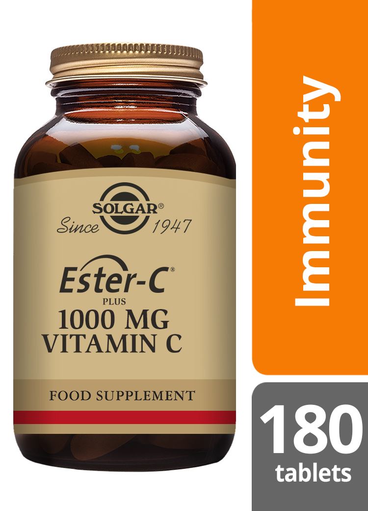 Solgar Ester-C Plus 1000 mg Vitamin C - 180 Tablets