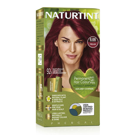 Naturtint Permanent Hair Colour, Plant Enriched Radiant Colour, Ammonia Free, Vegan-Friendly Formula, Long Lasting Grey Coverage - All Shades