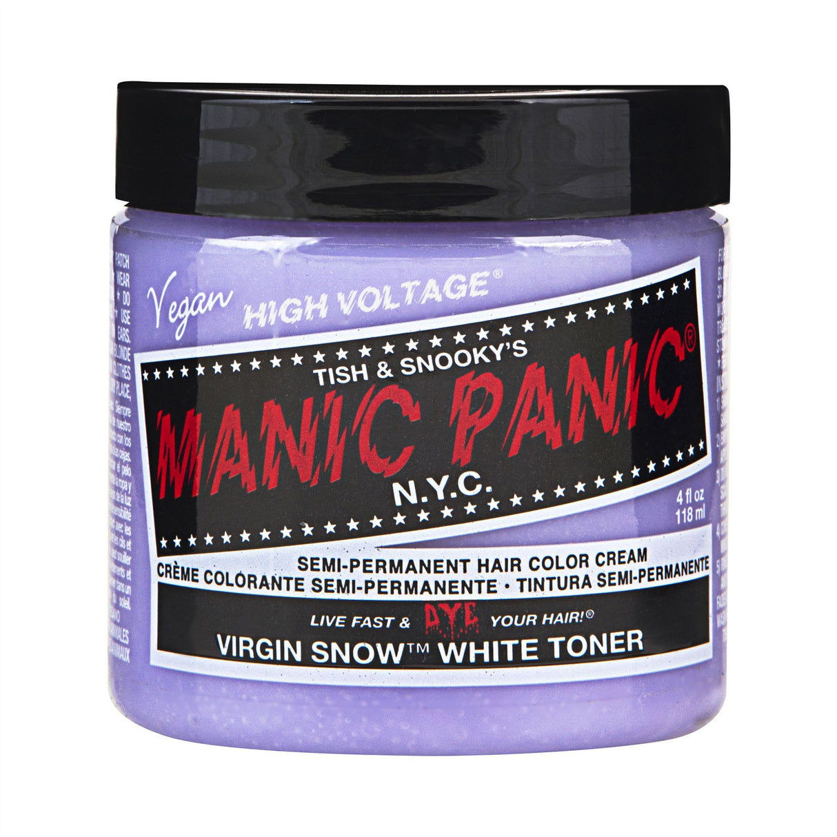 Manic Panic High Voltage Classic Semi Permanent Vegan Hair Dye Colour - 118ml/4 oz