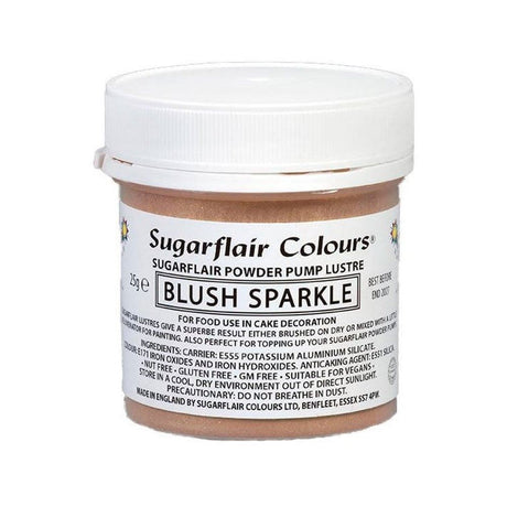 Sugarflair Powder Pump Lustre Refill 25g - All Colours