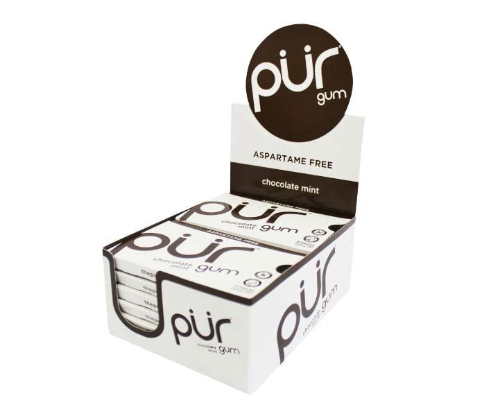 PUR Gum Blister Pack - 12 Packs