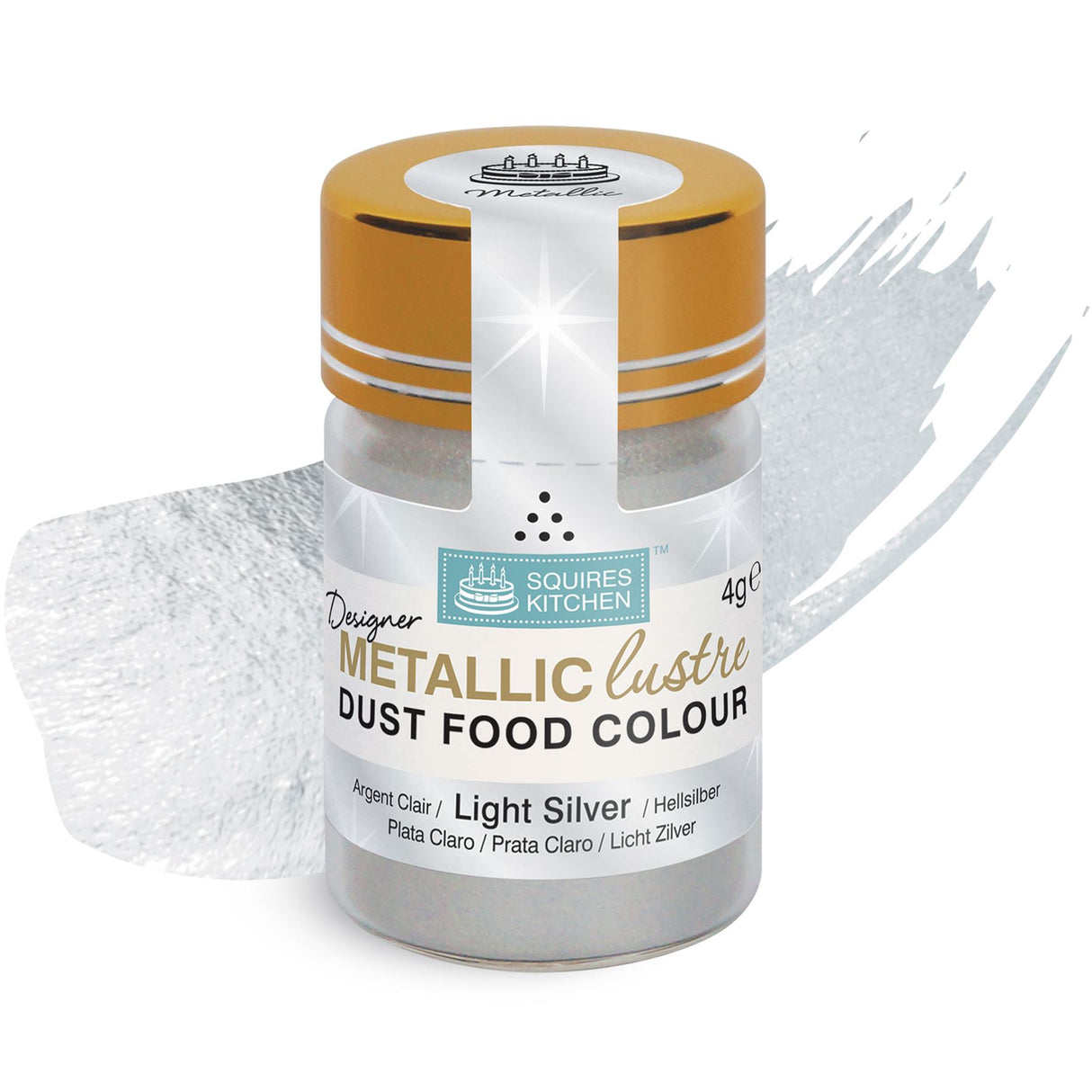 Squires Kitchen Designer Metallic Lustre Dust - All Shades