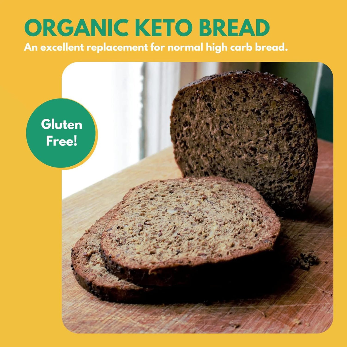 Dillon Organic Beetroot Flax Keto Bread 275g