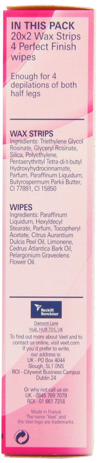 Veet Wax Strips for Normal Skin - Pack of 40